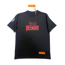 Оригінальна футболка Heron Preston принт 2 чорна