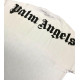 Бавовняна футболка Palm Angels біла