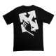 Бавовняна футболка OFF WHITE рука білий принт