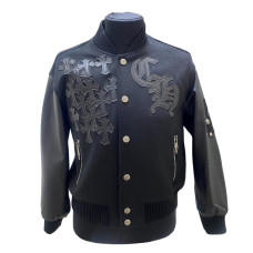 Куртка чоловіча Chrome Hearts чорна, розмір M, L