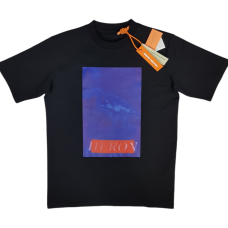 Хлопкова футболка Heron Preston чорна