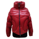 Жіноча пухова куртка Moncler червона