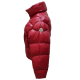 Жіноча пухова куртка Moncler червона