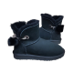 Жіночі уггі UGG чорний замш