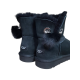 Жіночі уггі UGG чорний замш