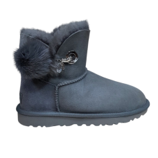 Жіночі уггі UGG сірий замш