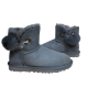 Жіночі уггі UGG сірий замш