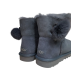 Жіночі уггі UGG сірий замш