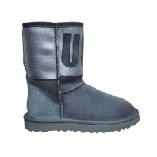 Жіночі уггі UGG сірий замш