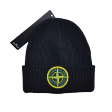 Чоловіча шапка Stone Island чорна