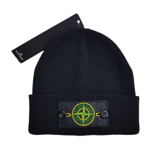 Чоловіча шапка Stone Island чорна