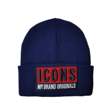 Чоловіча шапка ICONS синя
