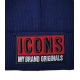 Чоловіча шапка ICONS синя