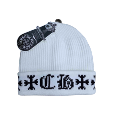 Чоловіча шапка CHROME HEARTS біла