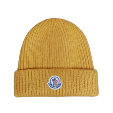 Чоловіча шапка Moncler жовта
