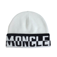 Чоловіча шапка Moncler, біла