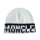 Чоловіча шапка Moncler, біла