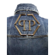 Жіночий подовжений джинсовий піджак Philipp Plein