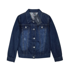 Джинсова куртка Zara для дівчинки 7-8 років (128см)