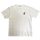Бавовняна футболка OFF WHITE жовто-оранж-синій принт