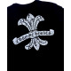 Хлопкова футболка CHROME HEARTS - стильна класика!