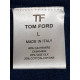 Чоловіче поло з довгим рукавом Tom Ford, синє, розмір в наявності L, XL, 2XL.