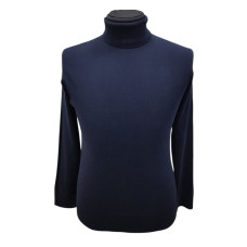 Чоловічий синій светр Brunello Cucinelli, розмір M, L, 2XL, 3XL, 4XL.