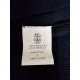 Чоловічий синій светр Brunello Cucinelli, розмір M, L, 2XL, 3XL, 4XL.