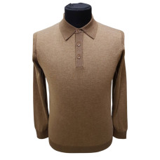 Чоловічий светр Loro Piana, світло-коричневий, розмір  L, XL, 2XL, 3XL, 4XL.