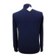 Чоловічий синій светр Brunello Cucinelli, розмір M, L, XL, 2XL, 3XL, 4XL.