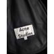 Чоловіча шкіряна дублянка Acne Studios чорна, розмір 56