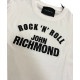 Бавовняна футболка John Richmond Rock n Roll біла