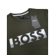 Футболка з логотипом Boss - стильний вибір!
